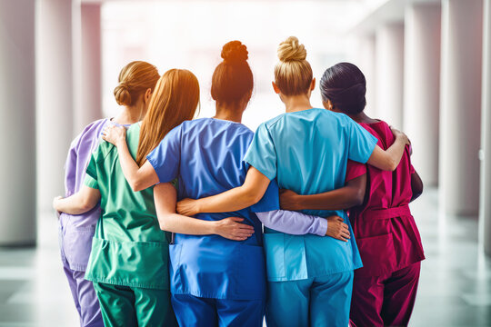 Nurses Supporting Each Other